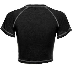 Camiseta Deportiva de Manga Corta, Transpirable, Elástica, para Gimnasio, Ajustada, para Entrenamiento, con Logotipo Personalizado OEM - Product Image 2
