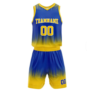 Ensemble de maillots de basket-ball personnalisés de qualité supérieure en gros, 100 % polyester, uniformes de basket-ball pour hommes et femmes - Product Image 6