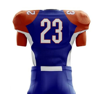 Uniforme de Fútbol Americano Totalmente Personalizado con Impresión de Nombre del Jugador, Uniforme Deportivo de Fútbol Americano para Venta en Línea a Bajo Precio - Product Image 5