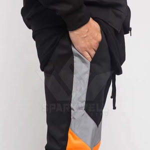 Ensemble de jogging sportif décontracté pour homme, brodé, tricoté, sur mesure, 100 % coton molletonné respirant - Product Image 6