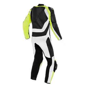 Traje de Motocicleta de Cuero Genuino para Hombre de Alto Rendimiento con Forma Ergonómica, Elementos de Seguridad de Grado de Competición, Transpirable y Ligero - Product Image 4