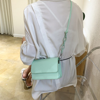 Sac à bandoulière mini tendance violet pour femme, sac à main à chaîne, bandoulière simple, doublure en polyester