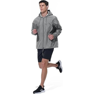 Veste matelassée à capuche imperméable et coupe-vent de haute qualité pour hommes, idéale pour la randonnée et la pêche en extérieur, avec faible MOQ - Product Image 2