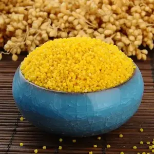 Millet Ragi Croustillant 100% Naturel et Petit Millet Jaune Entier Décortiqué - Product Image 1