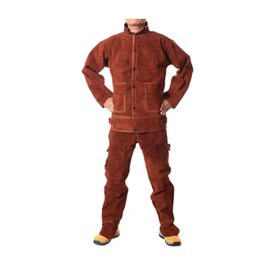 ชุดเชื่อมหนังวัวแท้คุณภาพพรีเมียม ทนทาน สำหรับงานอุตสาหกรรม ป้องกันร่างกาย - Product Image 2