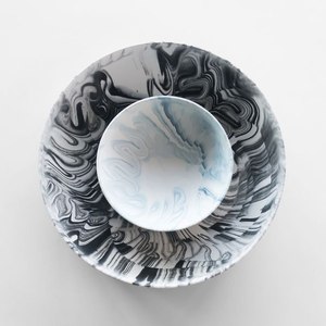 Handmade resin wood bowl <b>epoxy</b> wooden bowl decorative fruit bowl modern home decor glossy finish <b>table</b> centerpiece - Product Image 2