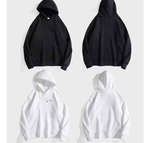 Sweat-shirt à capuche personnalisé pour hommes et femmes, streetwear décontracté, design de logo personnalisé, vente en gros OEM - Product Image 4