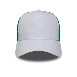 Casquette Trucker Unisexe à Panneaux en Maille, Réglable avec Fermeture Snapback, Face Avant Unie, Personnalisable avec Logo, Respirante, Idéale pour l'Été et le Style Urbain Décontracté - Product Image 2