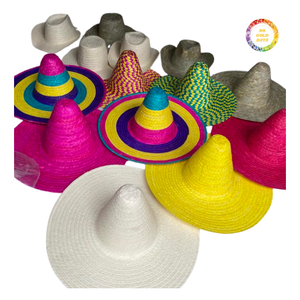 Mexican Straw <b>Hat</b> – Perfect for Outdoor Activities and Holidays - Product Image 2