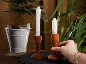 Soporte de luz de té floral de cerámica decorativa perfecto para regalo de inauguración de la casa, decoración de festivales y estética de sala de estar - Product Image 3