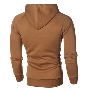 Sudaderas con capucha personalizadas al por mayor para hombre, con diseño de logotipo, forro polar, para fitness, informales, con cremallera completa. - Product Image 2