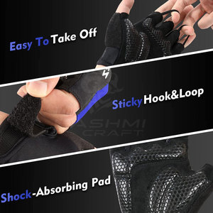 Gants de cyclisme haute performance conçus avec un matériau doux et durable offrant une sécurité supérieure pour les mains et un ajustement confortable - Product Image 5