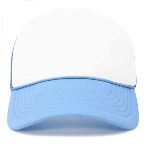 Casquette Trucker en Maille Rouge, Blanc et Bleu Personnalisée, 6 Panneaux, Réglable, Unisexe, Décontractée, Respirante, Quatre Saisons, Adulte, 2027, 100% Acrylique - Product Image 2