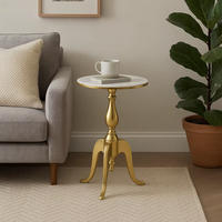 Table console décorative moderne et durable en bois, design Wabi-Sabi, pliable, portable, contemporaine, pour salon, chambre à coucher