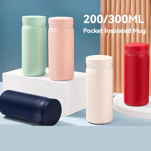Mini Stainless Steel Vacuum Flask Straight Cup Leak Proof Insulated Thermos Portable for Travel Office - Product Image 4
