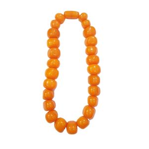 สร้อยคอแฟชั่นเครื่องประดับหลายสีทำด้วยมือสร้อยคอเรซินที่มีสกรูล็อค - Product Image 3