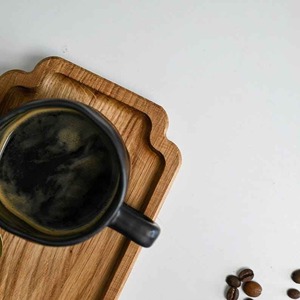 Plateau de service léger en bois artisanal pour thé et café, usage domestique et cuisine, par Madiha Art And Craft - Product Image 4