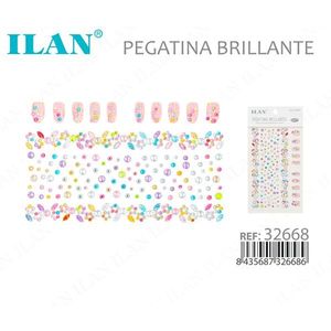 Adesivi con strass scintillanti ILAN per unghie 32668 - Product Image 3