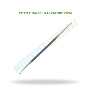 Raspador Cottle Daniel de 21 cm, Instrumento Quirúrgico ORL para Elevación de Hueso Nasal - Product Image 2