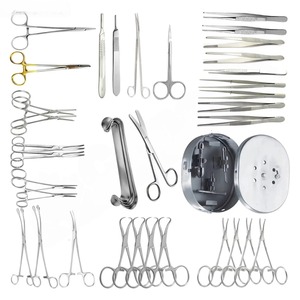 Ensemble d'instruments chirurgicaux Nabatoff ENT en acier inoxydable, réutilisables, stérilisables, pour chirurgie ambulatoire - Product Image 1