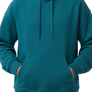 Sudadera con Capucha Personalizada para Hombre, Sudadera Extra Grande de Felpa Premium, Estilo Urbano, con Logotipo Personalizado con Pedrería y Detalles de Moda - Product Image 6