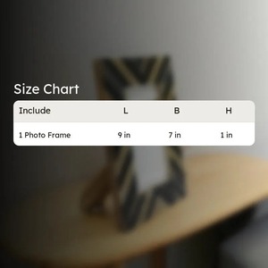 Natural Buffalo Horn Foldable Handmade Eco-Friendly Durable Rectangle Tabletop Rustic Vertical Photo <b>Frame</b> - Product Image 5