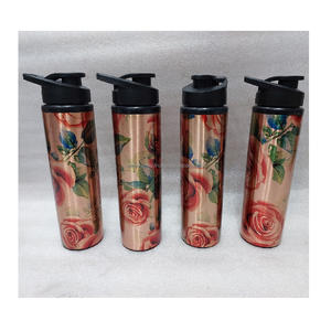 Botella de agua de cobre puro para la hidratación diaria que apoya el equilibrio digestivo y los hábitos saludables. - Product Image 3