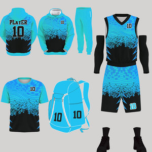 Uniformes de Baloncesto Personalizados al por Mayor, Tejido de Poliéster Transpirable, Ropa Deportiva para Equipos, Servicio OEM de Alta Calidad - Product Image 1