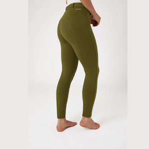 Leggings d'équitation pour femmes vêtements équestres pour femmes avec impression en silicone pantalons d'équitation en gros collants - Product Image 2