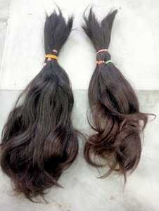 Cabello humano auténtico de un solo donante sin procesar con cutículas alineadas. - Product Image 2