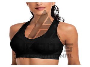 Soutien-gorge de sport pour femme au design optimal, personnalisé, nouvelle qualité, prix bas, soutien moyen, sans coutures - Product Image 3