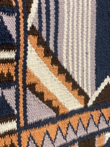 Couverture de selle en laine de Nouvelle-Zélande, faite à la main, pour la compétition d'équitation western - Product Image 2