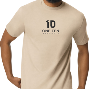 เสื้อยืดผู้ชายไซส์กลาง สีทราย ผ้าฝ้ายพรีเมียม คอกลม แขนสั้น สวมใส่สบาย เหมาะสำหรับทุกวัน ชุดลำลอง ชุดออกกำลังกาย - Product Image 5