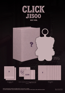 JISOO - ALBUM SINGLE [CLICK] CLICK BABY BEAR NFC VER. - Product Image 3