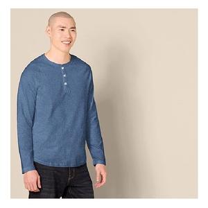 T-shirts pour hommes à manches longues, col rond, élégants et décontractés, confortables et tendance, best-sellers de l'été, fabriqués au Bangladesh. - Product Image 4