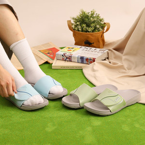 ATTA Grey Adjustable Upper Outdoor Waterproof <b>Slippers</b> <b>with</b> Arch <b>Support</b> Design Suitable for Spring, Summer, Autumn and Winter - Product Image 3