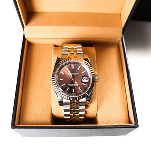 Reloj Mecánico de Acero Inoxidable para Hombre, Diseño Moderno, Cristal de Zafiro, 12.2mm de Grosor, Movimiento NH35 - Product Image 1