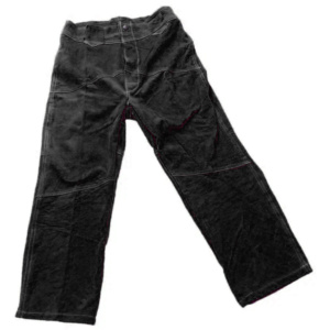 Customized Design Top Quality Best Quality <b>Split</b> Leather Welding <b>Trouser</b> for Safety Leather Industrial Safety Work Wears - Product Image 6