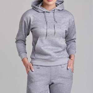 ชุดเซ็ตสตรีทสไตล์ลำลอง Urban Edge Unisex ผ้าฝ้าย 100% สำหรับฤดูหนาว แบบมีฮู้ด ไซส์พลัส ดีไซน์พรีเมียม รับออกแบบเองได้ - Product Image 6