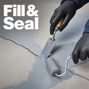 Peinture acrylique hydrofuge à base d'eau pour la réparation et la restauration du béton vieilli, anti-infiltration, pour murs et toitures (en vrac) - Product Image 6