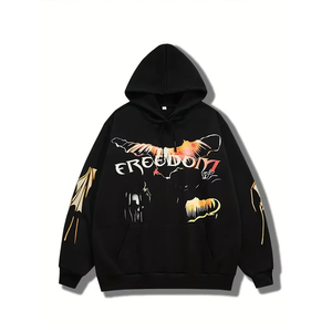 เสื้อฮู้ดดี้ผู้ชายแฟชั่นล่าสุด ดีไซน์สั่งทำพิเศษ ผ้าฝ้ายฟลีซ 100% พิมพ์ลายสกรีน สำหรับฤดูหนาว ขายดีอันดับต้นๆ แบบมีฮู้ด 2 ชิ้น - Product Image 1