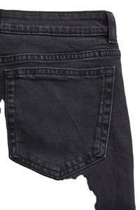 Pantalones vaqueros de pierna ancha informales de moda para mujer de algodón con lavado destructor precio al por mayor de Bangladesh - Product Image 5