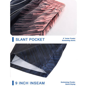 Shorts de bain pour hommes personnalisés de haute qualité, écologiques, imperméables, séchage rapide, style décontracté avec logo, service OEM, prix compétitif - Product Image 4