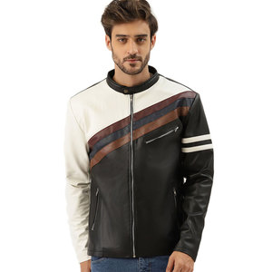 High Quality Customized Printing Eco-Friendly Leather Canvas Casual Winter <b>Zipper</b> Front Hooded Men Varsity <b>Jacket</b> Wholesale Best - Product Image 5