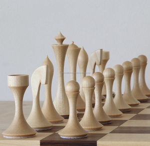 Juego de Ajedrez de cuerno hecho a mano opulento Precisión exquisita y artesanía atemporal - Product Image 2