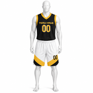 Tenue de Basketball Imprimée Respirante de Qualité Supérieure à Prix Compétitif – Ensemble Uniforme de Football et Tenue de Sport pour Équipes - Product Image 1