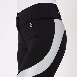 Pantalon d'équitation extensible 4 directions de haute qualité, leggings, collants, vêtements d'équitation en tissu technique au toucher doux - Product Image 4