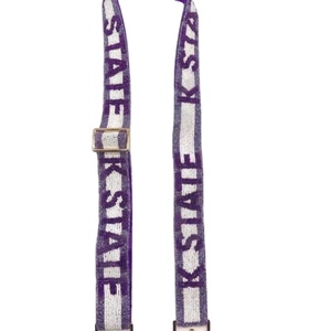 K State กระเป๋าลูกปัดสีขาวสีทองสายกระเป๋าเครื่องประดับกระเป๋าพิเศษอุปกรณ์เสริมกระเป๋า - Product Image 1