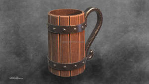 Tasse à café en bois écologique bière vin mangue tasse en bois pour café tasse à thé de l'Inde - Product Image 2
