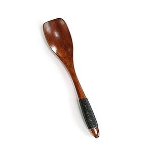 Modern Bamboo Salad Serving Set Handcrafted Wooden Salad Server Textured Grip Eco Friendly Dishwasher <b>Safe</b> APEX FASHION ART APX - Product Image 1